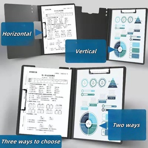 A4 có kích thước <span class=keywords><strong>PP</strong></span> dọc thư mục tập tin với lỗ tròn ngang tài liệu trường hợp kiểm tra giấy hộp lưu trữ cho văn phòng văn phòng phẩm - Product Image 2
