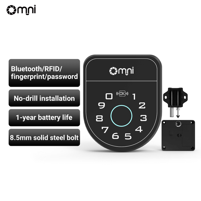 Nfc Biometric Electronic Bluetooths Furniture Cabinet Door Electric Lock Drawer Smart Rfid Card Locker Fingerprint Cabinet Locks