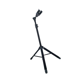 Supporto Verticale Pieghevole per Chitarra Singola HUAYUN HY-308, Costruzione in Ferro/Plastica/Gomma, Colore Nero, Vendita Diretta dal Produttore - Product Image 3