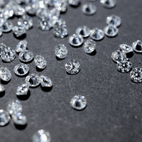 SICGEM Moissanite de laboratoire de taille mini, haute qualité, pureté VVS1, dureté 9.25 Mohs, effet de couleur, 0.7mm-2.9mm, pour bijoux