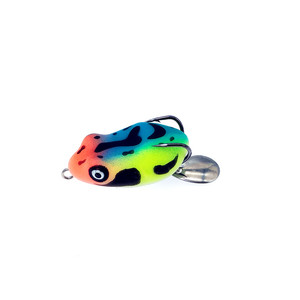 Sản xuất PVC mềm ếch lure mềm nhựa ếch câu cá lure Bass cá hồi Bait 8 gam - Product Image 1