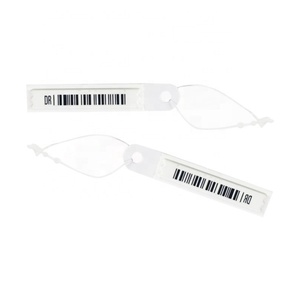Etiqueta Adhesiva Antirrobo para Tiendas de Joyería y Pelucas, Sistema EAS AM 58 KHz DR, Material PS Blanco, 60*11*2 mm, Marca Fashion E-Bit - Product Image 6