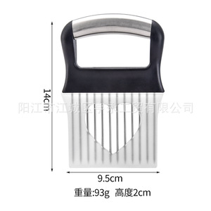 Stainless Steel Onion Pick Meat Tenderizer With Protective Handle For Vegetables And Meat Slicing - Product Image 2