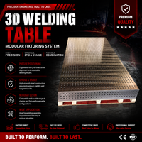 Plateforme de soudage 3D modulaire de haute précision, kit complet de serrage, table de soudage flexible anti-déformation