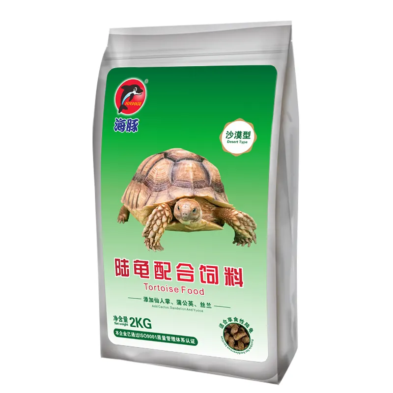 Tira prémium de comida de tortuga, 2kg, equilibrio nutritivo