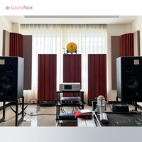 Soundbox décoration intérieure Art mural panneau acoustique chambre bois naturel Studio diffuseur de son panneau