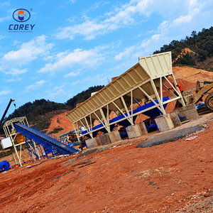 Centrale à béton COREY à alimentation par courroie, système de ligne de production de béton prêt à l'emploi - Product Image 2