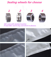 Machine de thermoscellage électrique à chaleur continue avec dateur pour films plastiques et sachets en aluminium semi-automatique haute productivité (grande capacité)