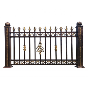 Cổng Nhôm Trang Trí An Ninh Philippines Cổng Sắt Rèn Màu Trắng Và Hàng Rào Có Vòng Hàng Rào Sân Cho Hồ Bơi - Product Image 6