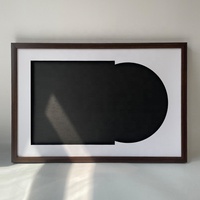 Meilleur prix cadre d'album en polystyrène avec 2 tapis double face 16x24 pouces 40x60cm cadre d'affichage pour disques vinyle