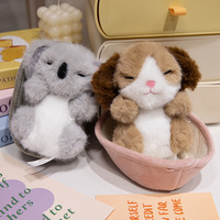 Peluche personnalisée en forme de lapin, jouet mignon pour enfants, animal en peluche 100% polyester, tailles personnalisées