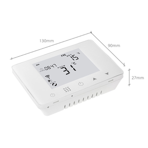 Thermostat de <span class=keywords><strong>chauffe</strong></span>-<span class=keywords><strong>eau</strong></span> électrique intelligent sans fil, batterie, Programmable, pour la maison, avec écran LCD - Product Image 4