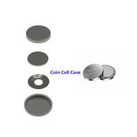 Boîtier pour pile bouton en acier inoxydable 304 LIR2016 avec joints toriques et ressort/entretoise pour la R&D de piles bouton (20x3.2mm)
