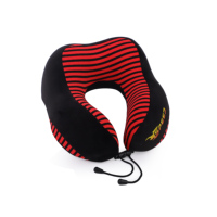 Oreiller de voyage ergonomique en mousse à mémoire de forme, respirant, réglable, doux, à récupération lente, lavable, en forme de U, léger et pliable – Fournisseur d'usine
