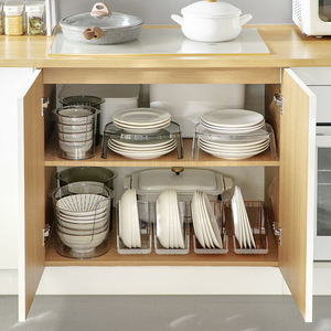 <b>Dish</b> Rack Square Desktop Plastic With <b>Stand</b> Multi Purpose No Installation Required - Product Image 3