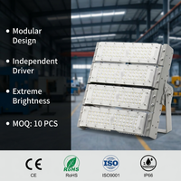 Projecteur LED UFO 200W OEM/ODM, éclairage de sécurité extérieur IP66, lumière industrielle haute luminosité, télécommande, garantie 5 ans