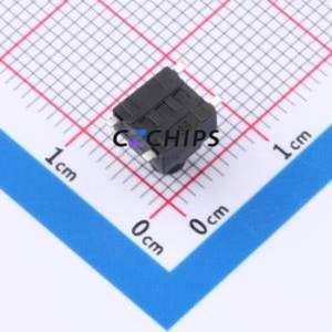 GT-TC120A-H080-L1 Tactile Switch SMD-4P,6.2x6.2mm Switch Single Pole Single Throw Round Button 1.6N Vertical Mount - Product Image 2