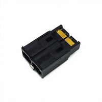 Connecteur femelle rectangulaire moulé TE 1982299-3, type lame, pas de 78 mm, boîtier d'alimentation 2 broches pour l'électronique