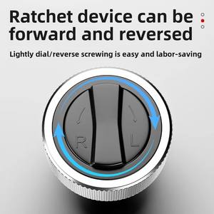 Mini <b>Ratchet</b> Wrench 1/4" 3/8" 1/2" Drive Small Quick <b>Socket</b> Portable Whole Steel Palm Finger Reversible Two-way Square Tool - Product Image 3