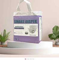 Couche pour adulte jetable intelligente avec capteur d'humidité Bluetooth intégré, fonction de rappel opportune pour les maisons de retraite