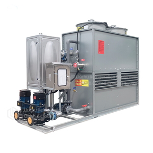 Công nghiệp PVC FRP tháp làm mát đóng mạch bay hơi HVAC giải pháp dòng chảy chéo bao gồm cả động cơ hệ thống xử lý nước - Product Image 3