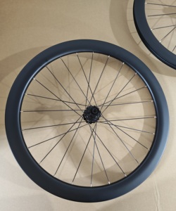 Set Roda Sepeda Twitter Bicycle Rim RS-CBR50-CL Road 700C Rem Cakram <span class=keywords><strong>Flat</strong></span> Carbon Wheelset F24 R24 Clincher Carbon - Product Image 2