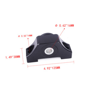 Honda Civic EKEG Engine Mount <b>Bracket</b> Aluminum <b>Silver</b> Black With Hardware For Replace Repair - Product Image 3