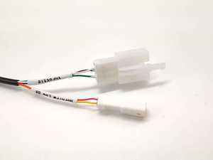 Cable de acelerador y bocina M8 de 90cm personalizado de fábrica, enchufe impermeable de 2-6 núcleos de alta calidad, aplicación de bicicleta eléctrica y motocicleta - Product Image 3