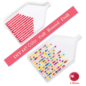 E-037 <span class=keywords><strong>DMC</strong></span> 447 Màu sắc khoan cho sơn kim cương Kit Phụ kiện cho nguyên liệu kim cương nghệ thuật tròn hoặc vuông khoan - Product Image 3