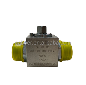 KHB-16SR-1112-01X-A  Bille hydraulique haute pression (type droit, manuel) - Product Image 3