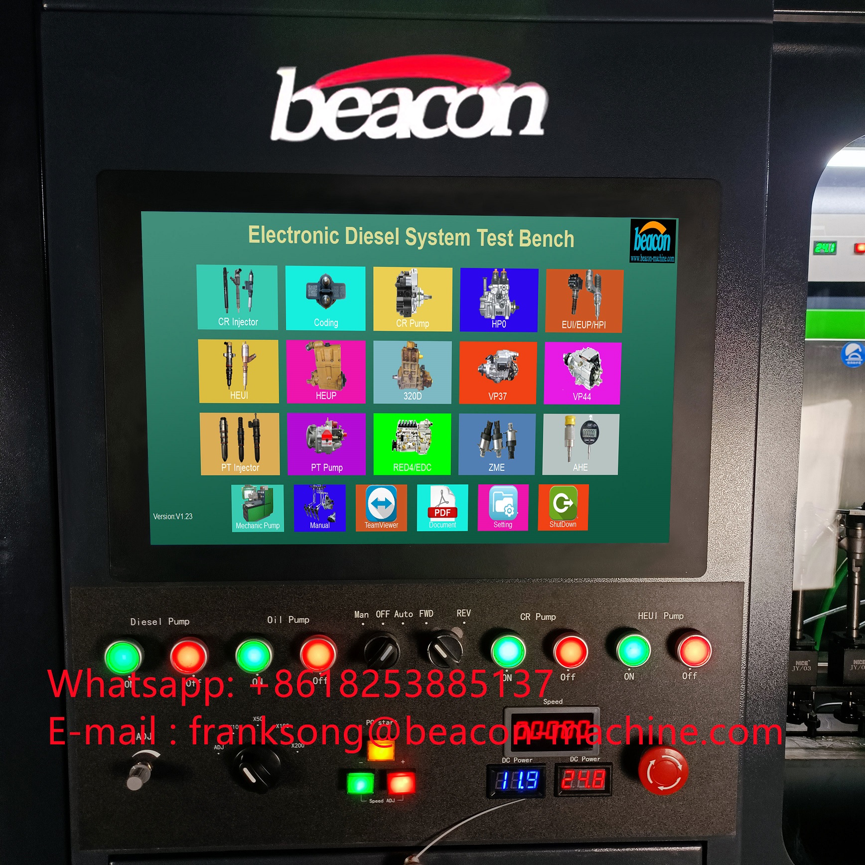 Thiết Bị Kiểm Tra Bơm Diesel COMMON RAIL CR1018