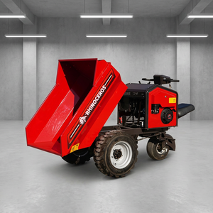 Mini Caricatore a Ruote a Benzina KST700 <span class=keywords><strong>con</strong></span> <span class=keywords><strong>Sedile</strong></span>, Approvato CE, Capacità 700kg, Carriola Motorizzata - Product Image 1