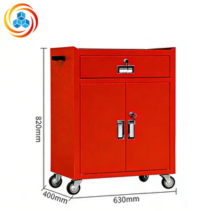 Filing Cabinet Heavy Duty Metal Rolling Tool Chest <b>Lockable</b> <b>Drawer</b> Cabinet | Industrial Storage Trolley Eco-Friendly - Product Image 2