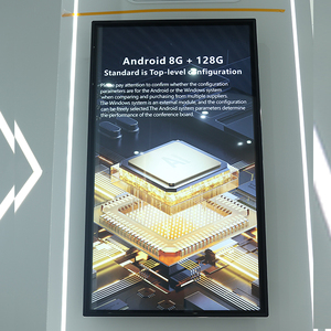 บอร์ดแสดงผลโฆษณา LCD ติดผนังในร่มบอร์ดเมนูดิจิทัลพร้อมฟังก์ชันการแสดงผลกราฟิก - Product Image 4