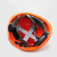 Cascos de seguridad de fibra de vidrio, forma redonda, peso ligero, para más de 500 de temperatura de radiación, lugar de trabajo