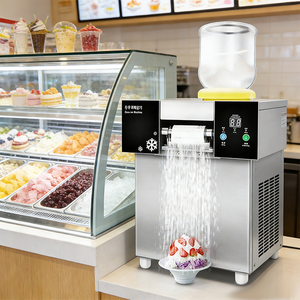 Fabricants de flocons de neige électriques ME QDMECH, machine à glace au lait rapide, machine à glace en flocons commerciale, broyeur de glace en flocons - Product Image 1