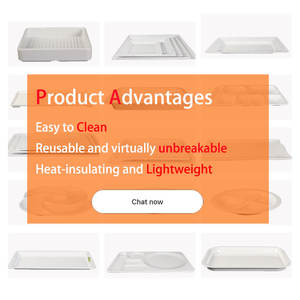 Juego de <span class=keywords><strong>Vajilla</strong></span> Cuadrada HCMA de Plástico <span class=keywords><strong>Melamina</strong></span>, Apta <span class=keywords><strong>para</strong></span> Lavavajillas, <span class=keywords><strong>Vajilla</strong></span> Moderna <span class=keywords><strong>para</strong></span> Hogar, Hotel, Fiestas al Aire Libre, Camping - Product Image 3