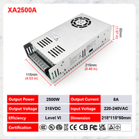 Alimentation à découpage CA/CC 2500W 8A, source CC 310V, tension d'entrée réglable 220V/240V pour équipement industriel