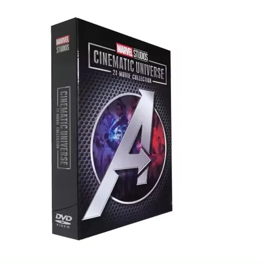 MARVEL sinematik koleksi 24 film gratis pengiriman shopify film DVD acara TV produsen pasokan pabrik 13dvd disc