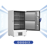 SCITEK -86 ° Congélateur à ultra-basse température C, dégivrage manuel, 338/408/588/728/838L, acier inoxydable 304, écran LCD pour laboratoire