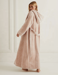 All'ingrosso cozy ultra long accappatoio winter fleece <span class=keywords><strong>vestaglie</strong></span> per le donne - Product Image 4