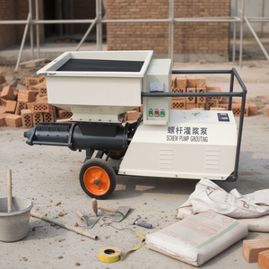 YDX <b>Small</b> Screw Mortar Grouting <b>Pump</b> With 1 Year Warranty for Anchor Slope Integrated Mixing Machine Stable Grouting &a Stable G - Product Image 3
