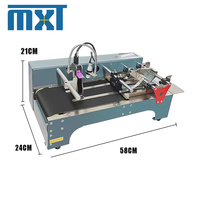 Machine de codage automatique industrielle à grande vitesse Bande transporteuse Pager 600dpi Résolution QR Code Imprimante à jet d'encre pour Flex Egg