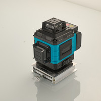 Niveau laser rotatif à lumière verte haute précision à nivellement automatique 4D 16 lignes, vente chaude
