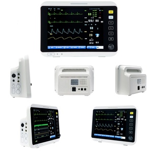Высокое качество, OEM ODM ветеринарный многопараметрический монитор, мониторы жизненно важных сигналов с Co2 Capnograph NIBP, ветеринарная клиника с функцией температуры - Product Image 4