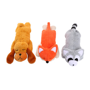 Giocattoli Calmanti per Animali Domestici, Peluche con Suoni, Simulazione Battito Cardiaco, Aiuto per Ansia e Sonno, Compagno Giocoso Squittente per Cuccioli - Product Image 1