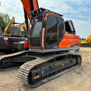 well maintained Used Doosan DX225 Hydraulic Excavator 22.5Ton Steel Track Original Condition For Earthwork Construction Project - Product Image 3