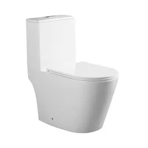 Neues Verkauf Russland Markt Badezimmer Keramik WC Toilette Waschen unten Einteilige Toilette Preis