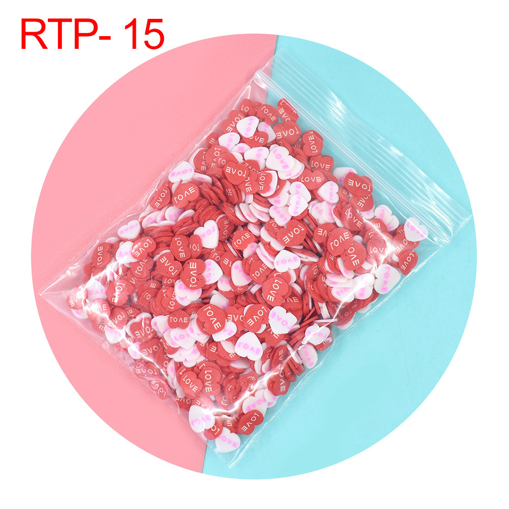 15love coeur rose rouge - 10 grammes par paquet
