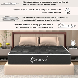 <span class=keywords><strong>Matelas</strong></span> en mousse à mémoire de forme de qualité hôtelière 5 étoiles, 25 cm d'épaisseur, fabricant <span class=keywords><strong>professionnel</strong></span>, vente en gros - Product Image 3